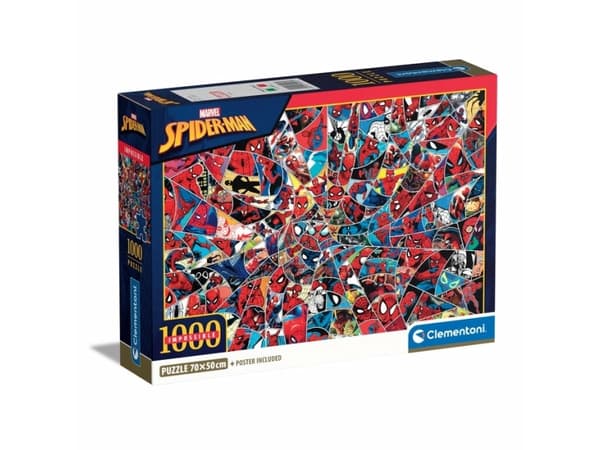 Clementoni Impossible Spider-Man, 1000 stykker, Komikk, 18 år