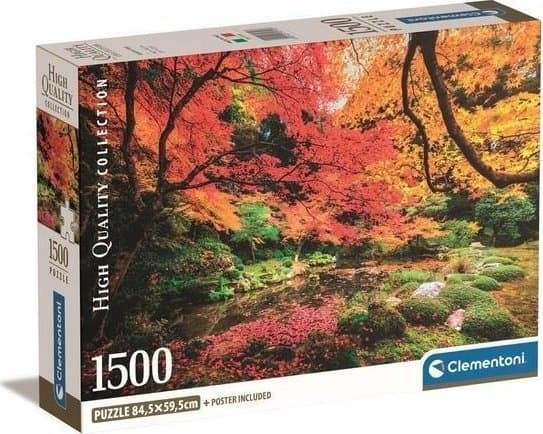 Clementoni Puslespill 1500 biter Kompakt høstpark