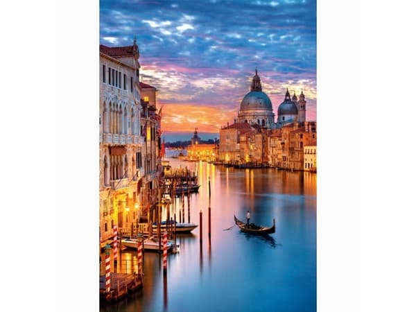 Clementoni High Quality Collection Lighting Venice, 500 stykker, Landskap, 18 år