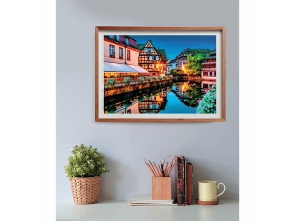 Clementoni Puzzle 500 elementów Compact Strasbourgin vanha kaupunki