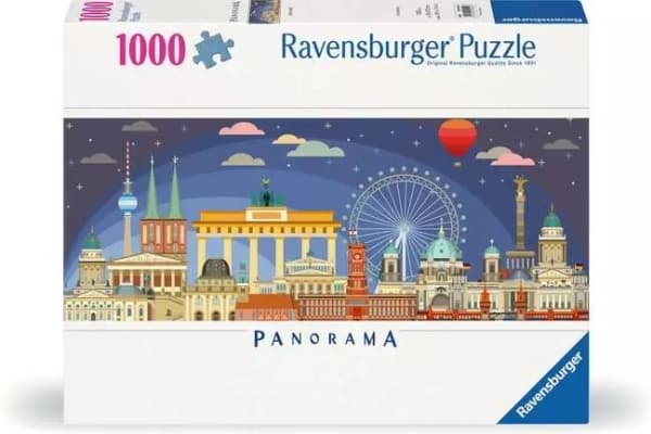 Ravensburger 12000449, 1000 stykker, By, 14 år