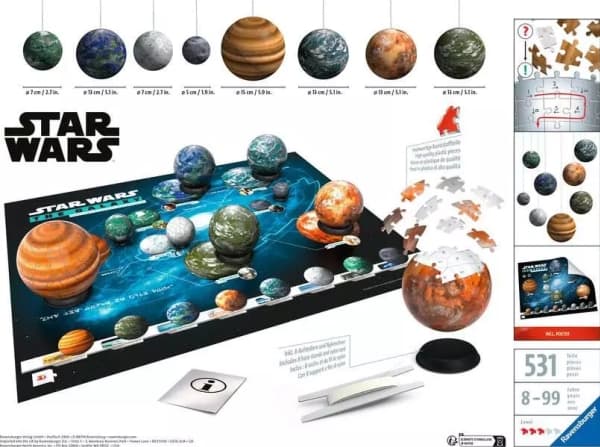 Ravensburger 11577, 531 pc(s), Other, 8 yr(s)
