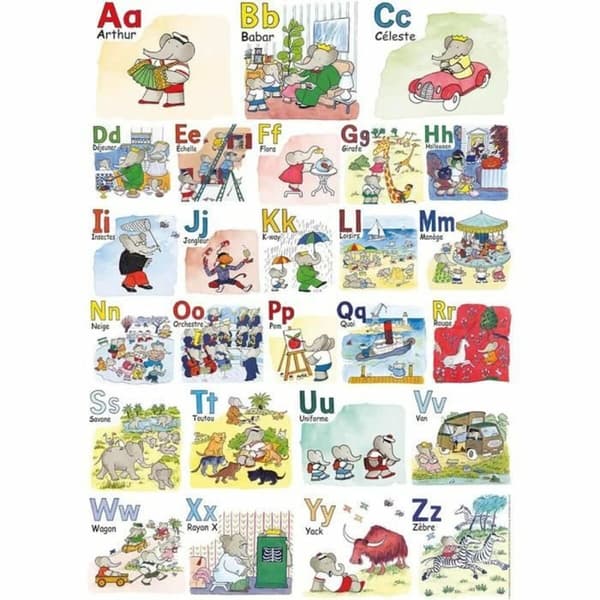 Pussel Ravensburger Mes Héros 1000 Delar (FR)