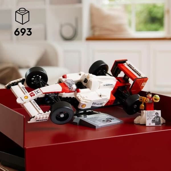 Byggsats Lego McLaren MP4/4 y Ayrton Senna Multicolour 693 Delar