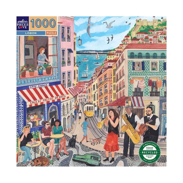 eeBoo Palapeli 1000 kpl - Lissabon - (EPZTLSB)
