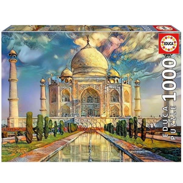 Educa 1000 brikker - Taj Mahal puslespill (80-19613)