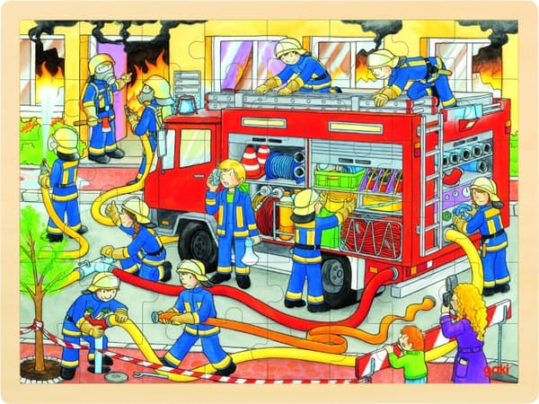 Goki Brandbekämpning. Pussel - (57527)