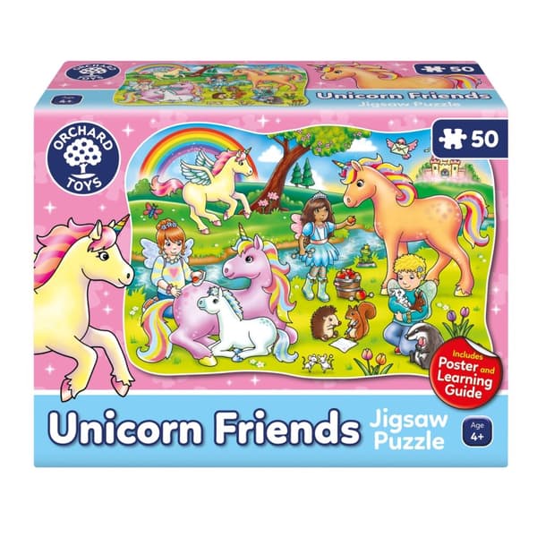 Orchard Toys Puslespil med enhjørningsvenner (600291)