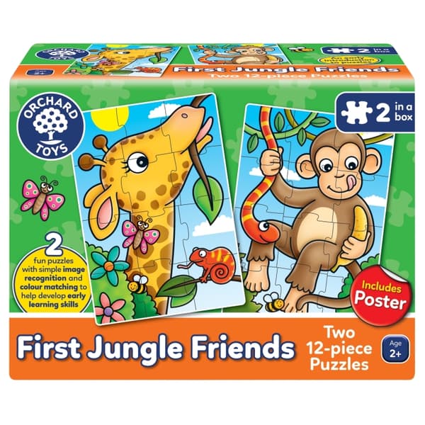 Orchard Toys Første junglevenner-puslespil (600293)