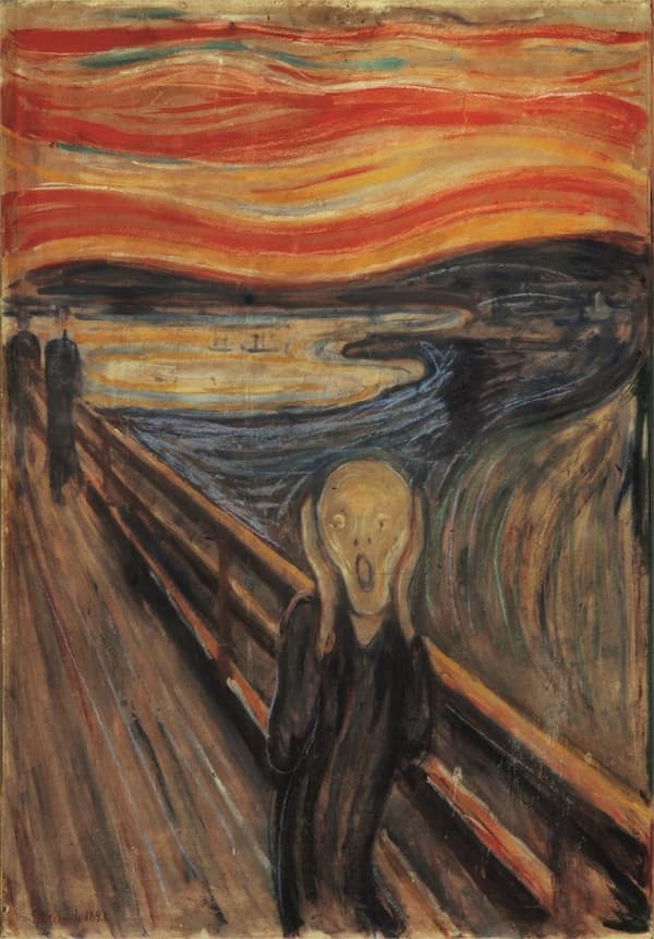 "Clementoni 1000 stk CB Museum Collection Munch """"Skriget"""""
