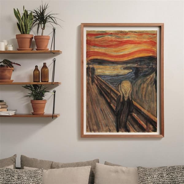 "Clementoni 1000 stk CB Museum Collection Munch """"Skriget"""""