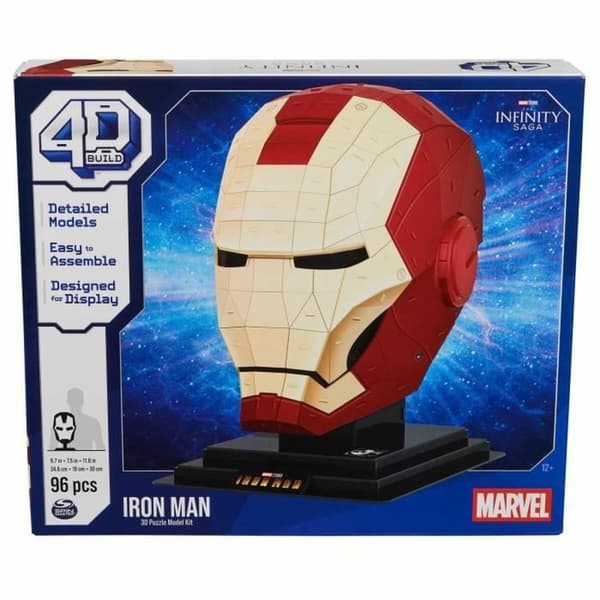 Konstruktionsspil Marvel Iron Man 96 Dele 24,6 x 19 x 30 cm Multifarvet