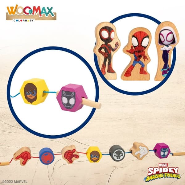 Konstruktionsspil Spidey 33 Dele (6 enheder)