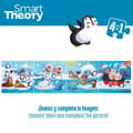 Miniatyrbillede 5 af 7: Børne Puslespil Colorbaby Artic 4-i-1 174 Dele 136 x 34 cm (6 enheder)