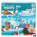 Miniatyrbillede 1 af 7: Børne Puslespil Colorbaby Artic 4-i-1 174 Dele 136 x 34 cm (6 enheder)