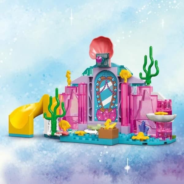 Konstruktionsspil Lego Disney Princess 43254 Ariel's Crystal Cave Multifarvet 141 Dele