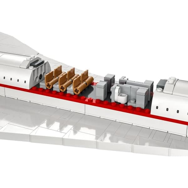 Konstruktionsspil Lego 10318 Concorde Hvid 2083 Dele