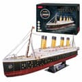 Pikkukuva 3 / 3: Lasten puinen palapeli CubicFun Titanic 3D 266 Kappaletta