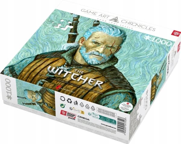 Cenega The Witcher Geralt & Vincent van Gogh, 1000 styck, Videospel