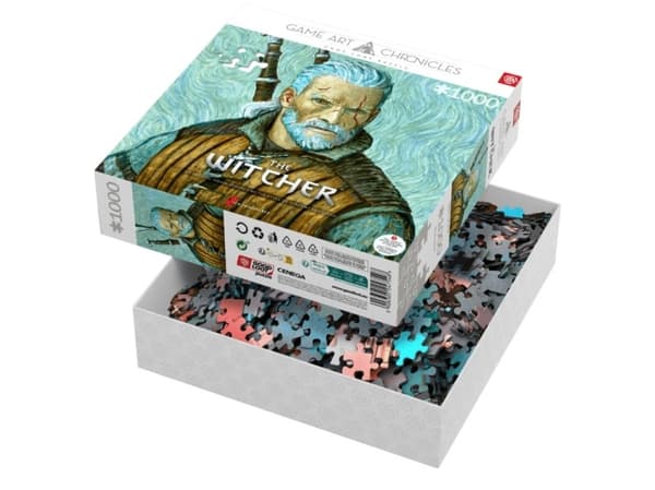 Cenega The Witcher Geralt & Vincent van Gogh, 1000 styck, Videospel