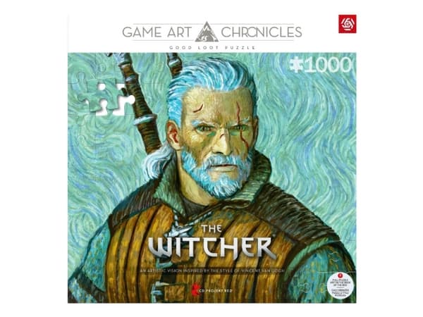 Cenega The Witcher Geralt & Vincent van Gogh, 1000 styck, Videospel