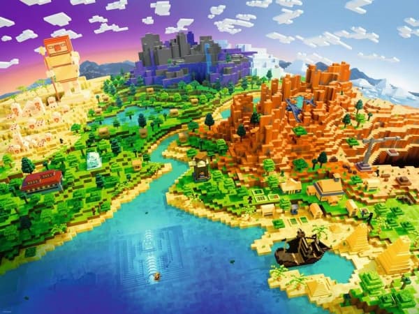 Ravensburger 12000433, 1500 stykker, Landskap, 14 år