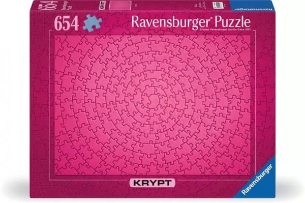 Puslespill Krypt rosa