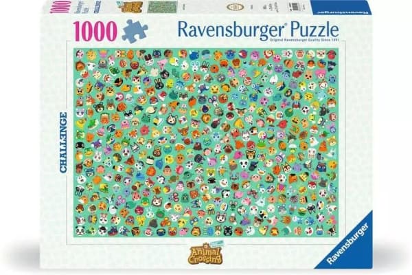 Ravensburger 12000629, 1000 pc(s), Animals