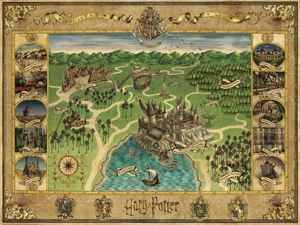 Ravensburger 12000720, 1500 stykker, Fjernsyn/ filmer, 14 år