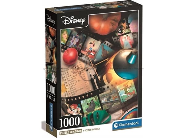 Clementoni palapeli 1000el Compact Disney Classic Movies 39810