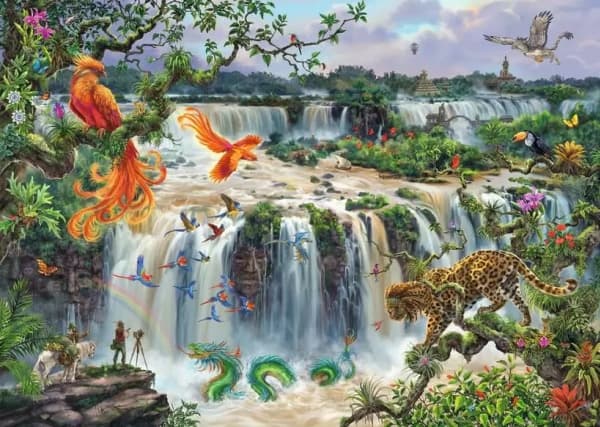 Ravensburger 12001090, 1000 styck, Andra, 14 År