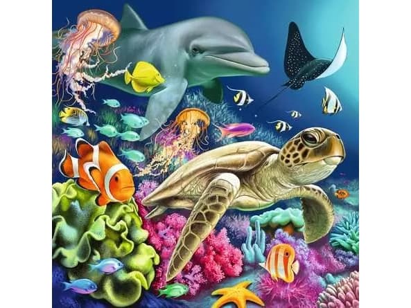 Ravensburger 12000859, 49 stykker, Fauna, 5 år