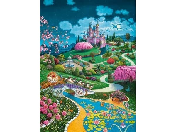 Castorland Puzzle 100 Cinderella's Castle CASTOR