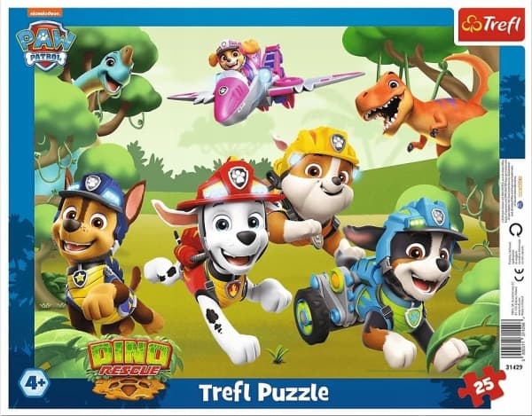 Trefl PUZZLE 25EL TREFL WYCZYNOWE TRIKI PAW PATROL P16