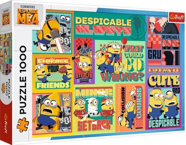 Trefl Puzzle 1000 Kätyrien hullut seikkailut TREFL TREFL