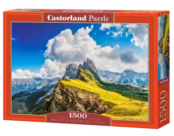 Puzzle 1500 Majesteettiset Dolomiitit, Italia