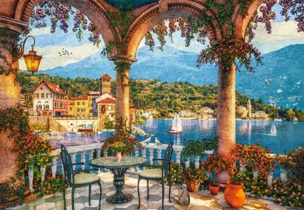 Smarton Puzzle 1000 elementów Mediterranean Veranda