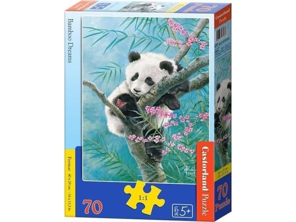 Castorland Puzzle 70 Bamboo Dreams CASTOR