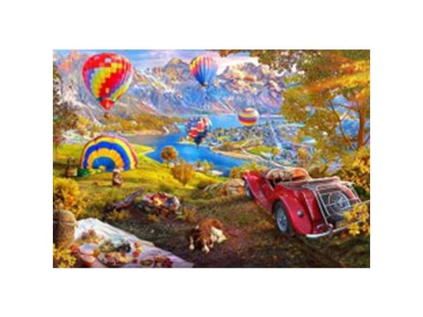 Educa 3000 Hot Air Baloon Valley