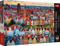 Pikkukuva 1 / 2: Trefl Puzzle 1000 elementtiä Premium Plus Quality Näkymä Gdańskista, Puola