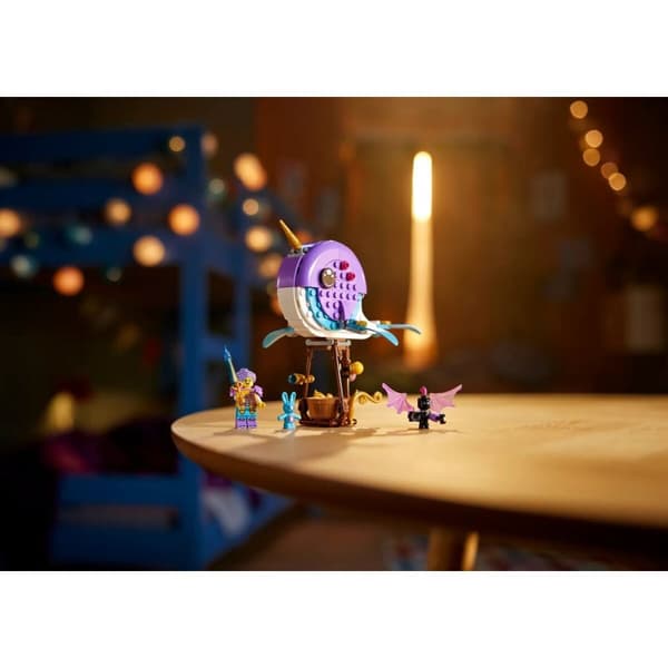 Konstruktionsspil Lego Dreamzzz 71472 Izzie's Narwhal Hot-Air Balloon Multifarvet 156 Dele