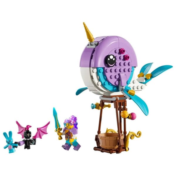 Rakennussetti Lego Dreamzzz 71472 Izzie's Narwhal Hot-Air Balloon Monivärinen 156 Kappaletta