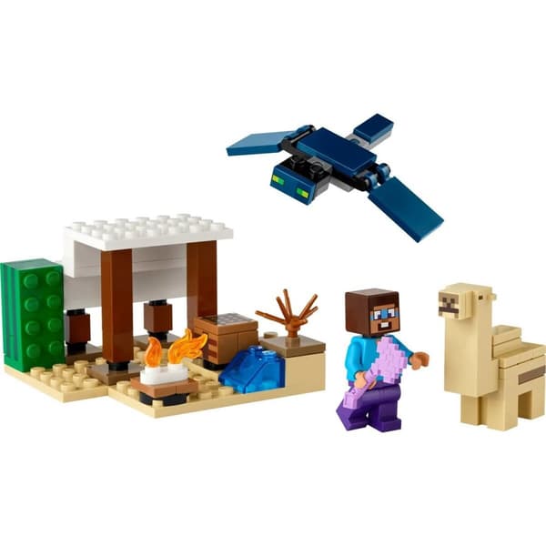 Byggsats Lego La Expedición al Desierto de Steve Multicolour 75 Delar