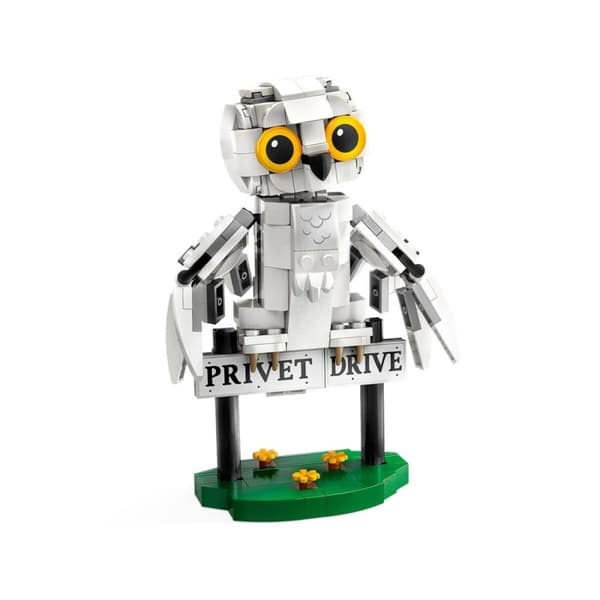 Konstruktionsspil Lego 76425 Hedwig en Privet Drive Multifarvet