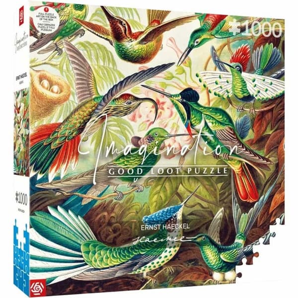 Puslespil Cenega Publishing Ernst Haeckel Colibríes 1000 Dele