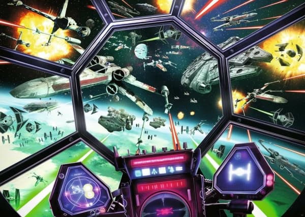 Ravensburger Star Wars : TIE Fighter Cockpit, 1000 pc(s), Television/films, 14 yr(s)