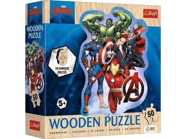 Trefl Pussel 50 Contour Avengers äventyr TREFL