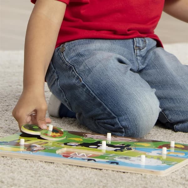 Melissa & Doug Puinen palapeli maatilan eläimet