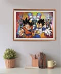 Miniatyrbillede 5 af 6: Clementoni 500 stk Anime terning Dragonball 2