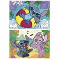 Miniatyrbillede 3 af 4: Sæt med 2 Puslespil Stitch 100 Dele